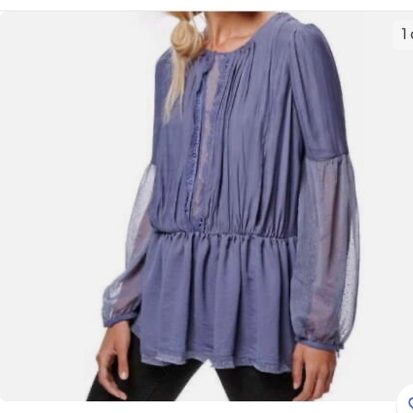 Free People Tops - Free People Woman’s Boho Chic Long Sleeve Soul‎ Serene Blouse